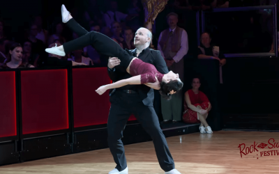 French Swing Dance Champions Stun Audience Showcasing Their Incredible Routine