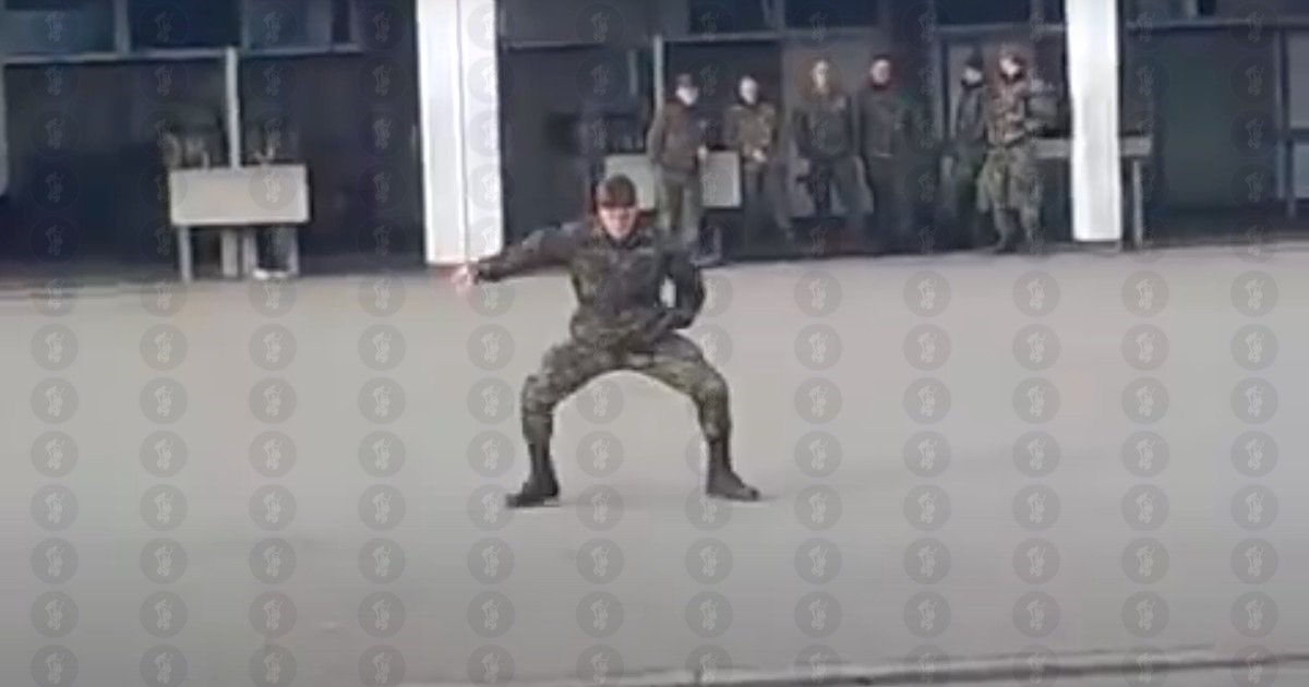 Soldier Breaks Out His Michael Jackson Routine In Front Of Military ...