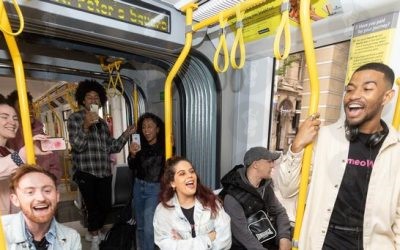 Manchester Metrolink Commuters Get A Treat When Musical Cast Start Singing