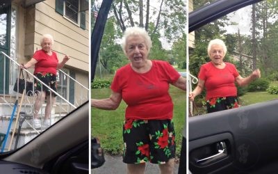 88-Year-Old Grandmother Can’t Resist Dancing To Motown Classics