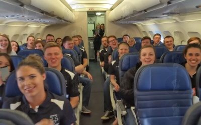Wartburg College Choir Sing “Thank You” To United Airlines Staff