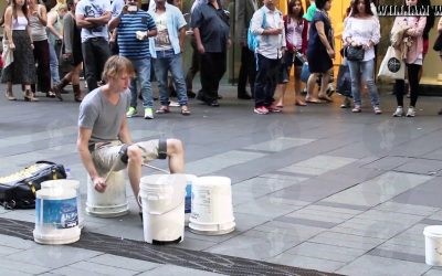 Gordo’s Exceptional Street Drumming On Plastic Buckets Is A Cut Above The Pack