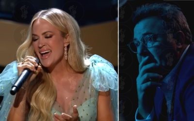 Carrie Underwood Has Vince Gill In Tears With Stunning Rendition Of “Go Rest High On That Mountain”