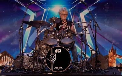 Rocking Grandma Crissy Lee Is A Drumming Machine On Britain’s Got Talent