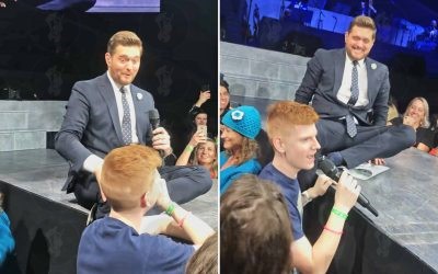 Michael Bublé Sings Frank Sinatra Classic With 17-Year-Old Fan In Cheeky Live Segment