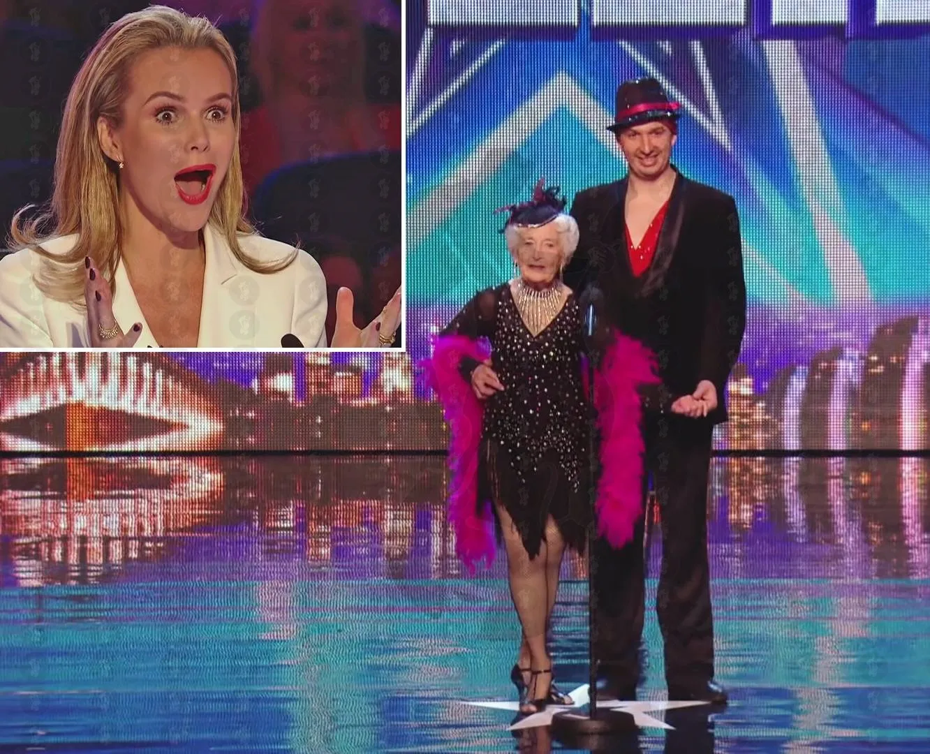 Watch 79YearOld Paddy and Dance Partner Nico Get The Golden Buzzer On