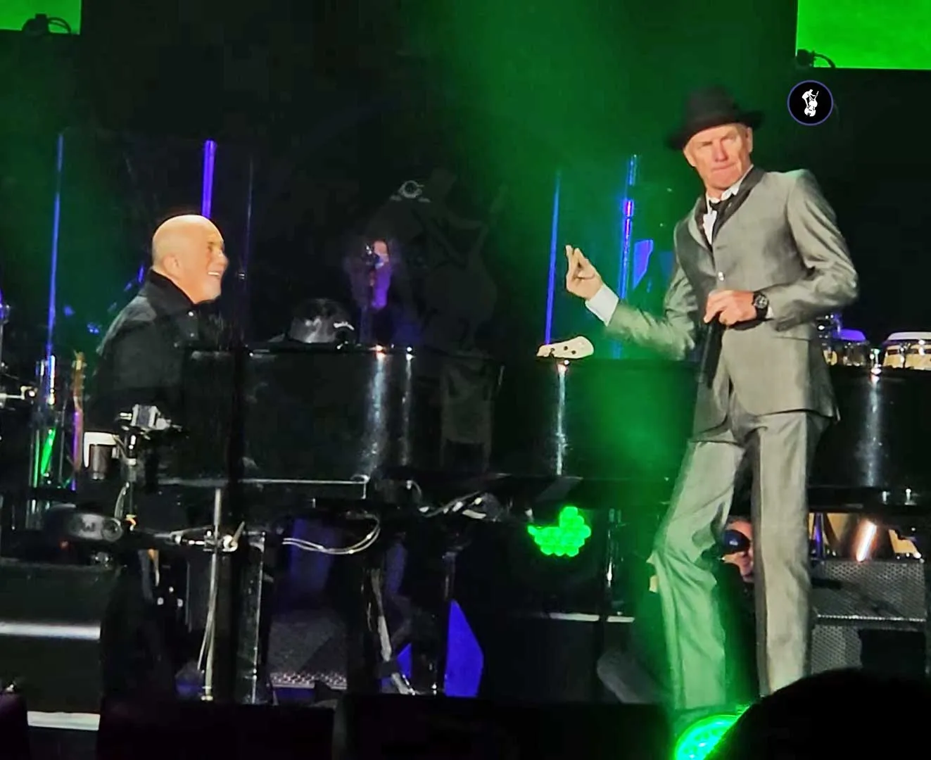 Billy Joel & Sting get loose live on “Big Man on Mulberry Street” & The