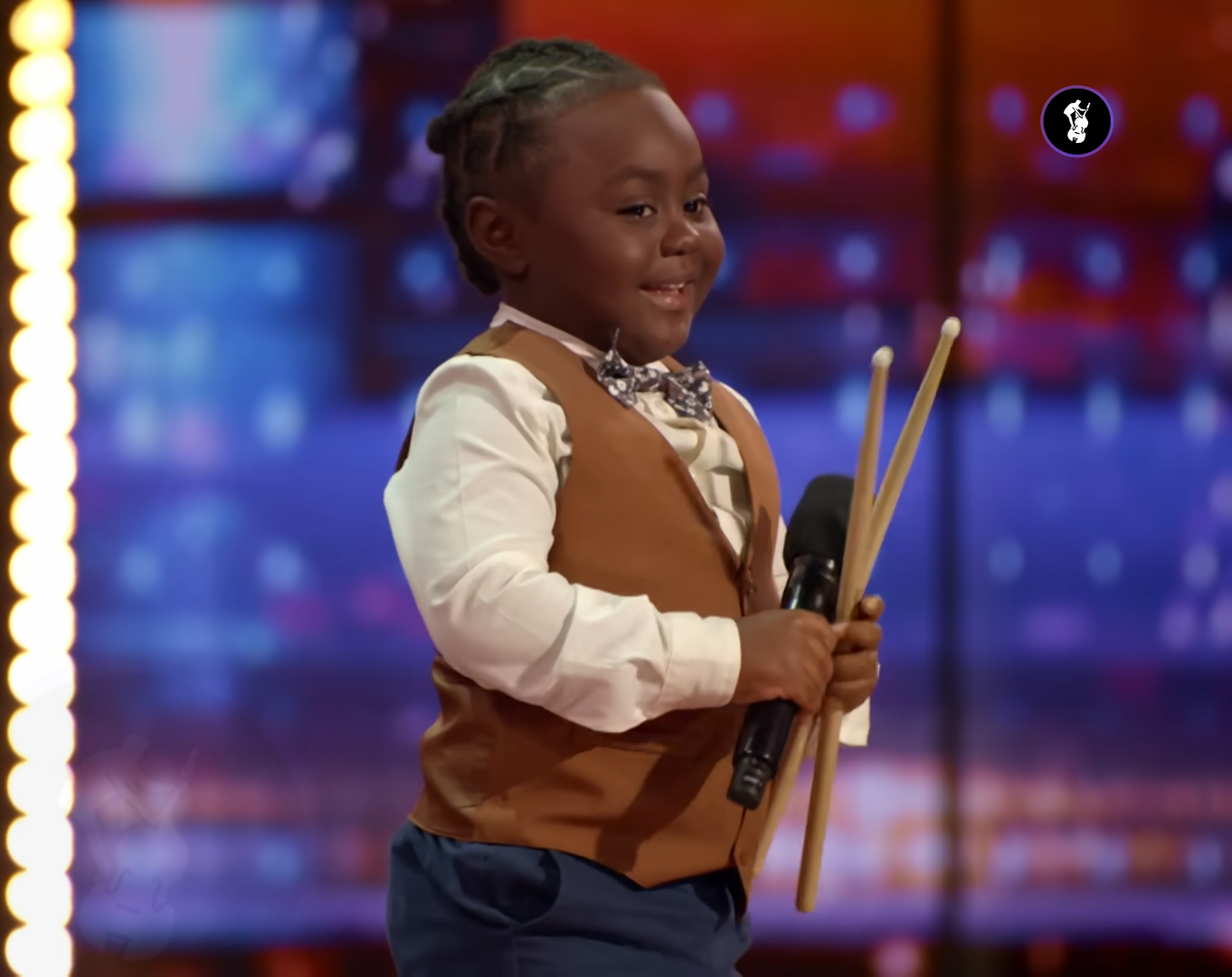Adorable 5YearOld Drummer Chrisyius Whitehead Dubbed “Brilliant” By Simon Cowell on America’s