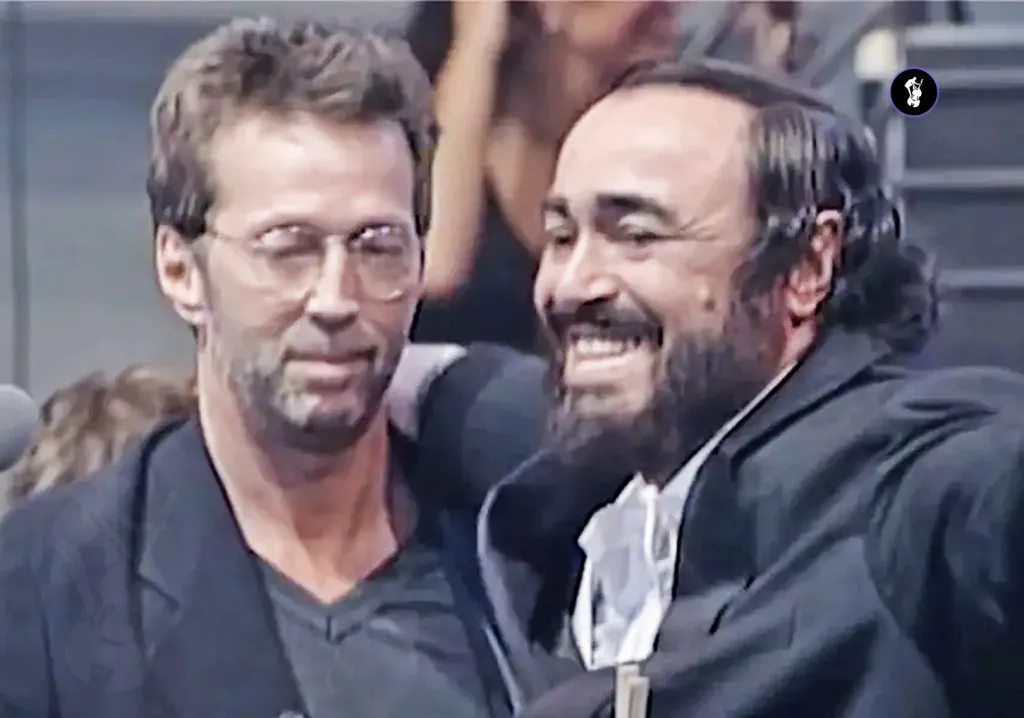 Eric Clapton & Luciano Pavarotti’s INSANE “Holy Mother” Duet With East London Gospel Choir