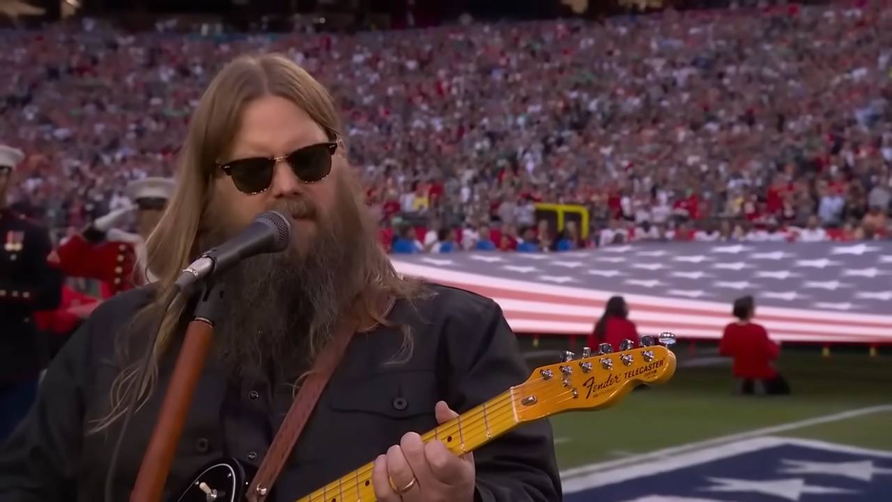 Chris Stapleton Transforms The National Anthem To A Heartfelt Country