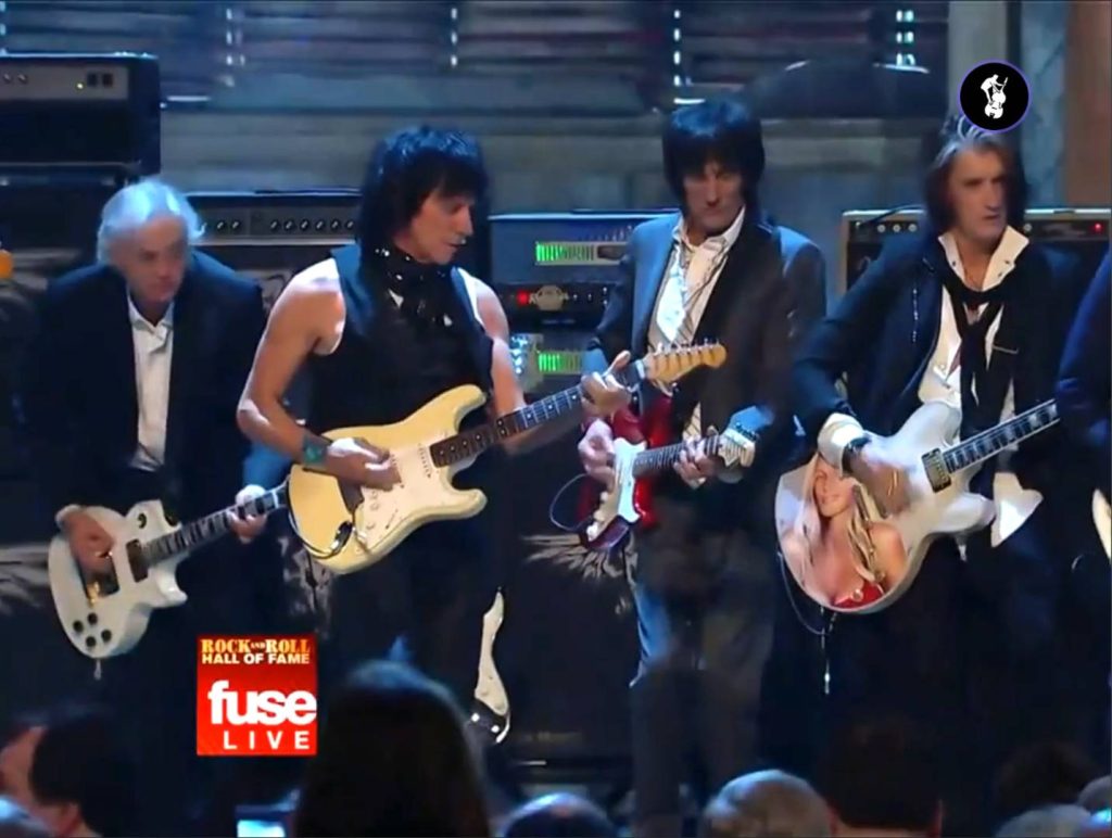 That Time Metallica Rocked The R&R Hall Of Fame With Rock Royalty Jimmy Page, Jeff Beck, Ron Wood, Joe Perry AND Reunited With Jason Newsted On This Yardbirds And Led Zeppelin Favourite